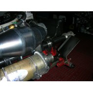 Protezione Scarico KZ Universale, MONDOKART, kart, go kart