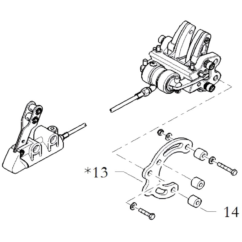 Distanziale Alluminio 8x20x18 - BIRELART, MONDOKART, kart, go