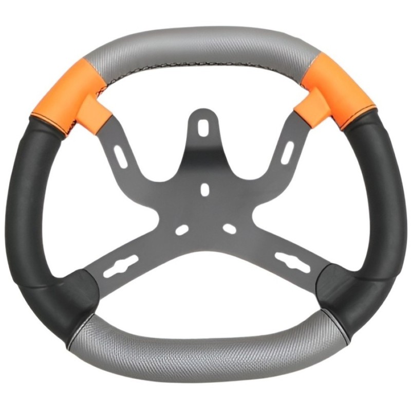 Steering Wheel 330mm HIGH-GRIP OK/KZ/DD2 - KART REPUBLIC -