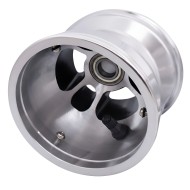 Front Wheel ALUMINUM Douglas DWT 130mm – With 17mm Bearing