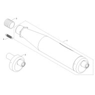 Flessibile Marmitta Ø 45 mm - 20 cm - BMB EKJ / EKA - LUNGO