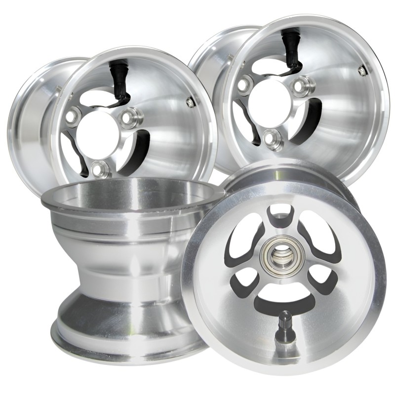 Jeu Jantes ALUMINIUM Douglas DWT 145 – 110 Roulement 17mm –