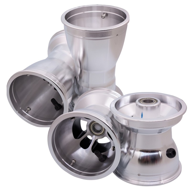 Set Cerchi Alluminio Douglas DWT 210 - 130 con Cuscinetto 17mm