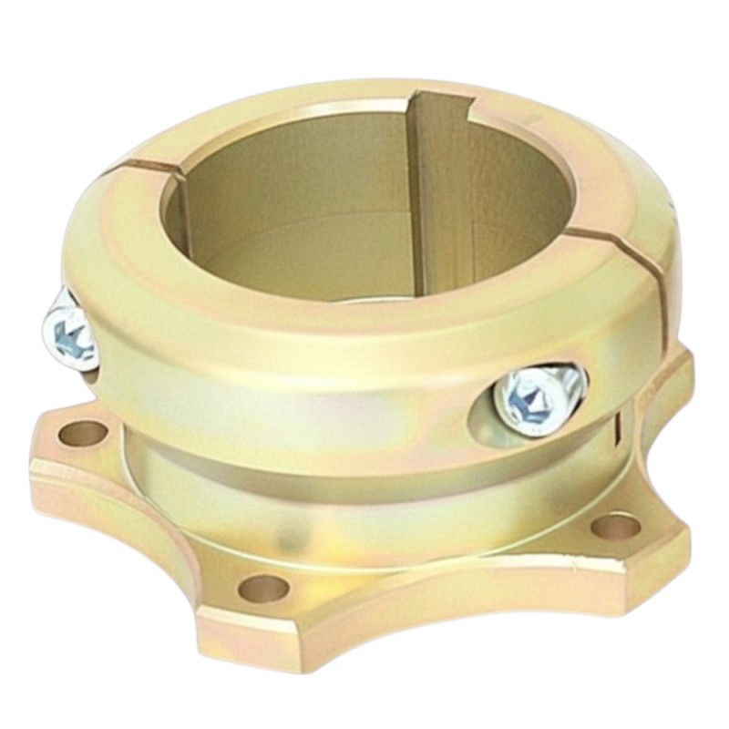 Buje Portadisco Trasero 50mm Aluminio Oro R 2.