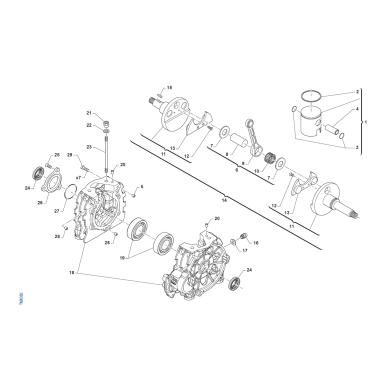 Crankshaft Oil Seal 20×30×7 PTFE – MINI 4 / 4B – TM Kart