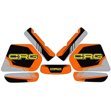 Kit Adesivi Serbatoio CRG 8,5 L LU/OP 509 - NEW, MONDOKART