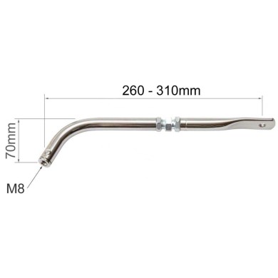 Seat Support Reinforcement Universal ADJUSTABLE CURVED – FEMALE