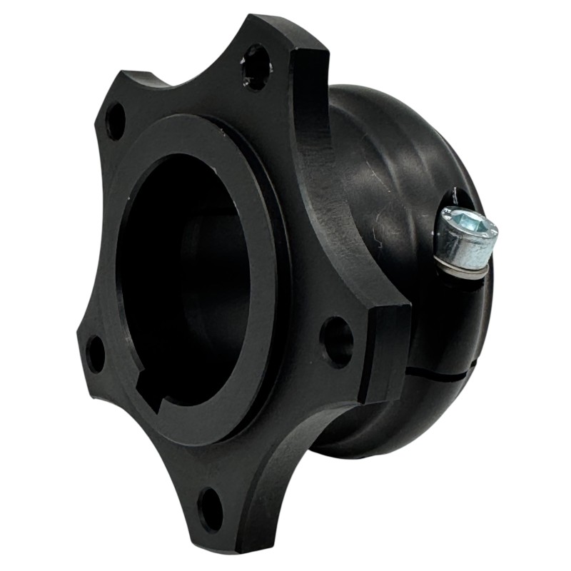 Moyeu Disque Arrière 40mm Aluminium Noir R-LINE - CRG