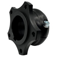 Cubo Disco Trasero 40mm Aluminio Negro R-LINE - CRG, MONDOKART