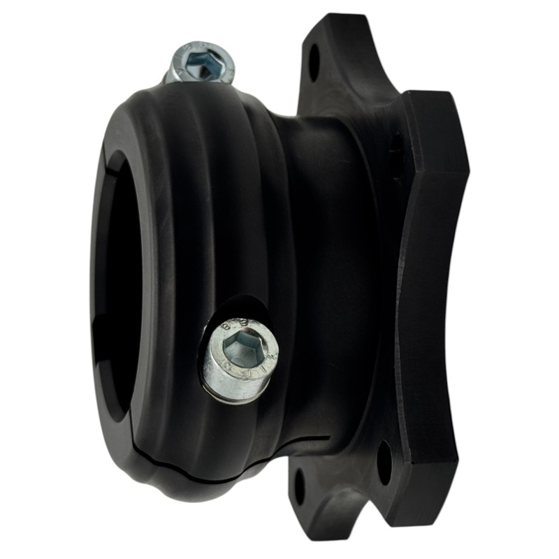 Cubo Disco Trasero 40mm Aluminio Negro R-LINE - CRG, MONDOKART