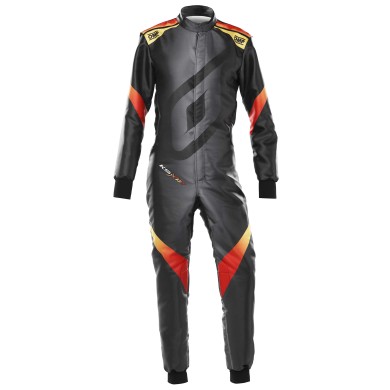 Combinaison KS-X ART OMP BLACK RED!