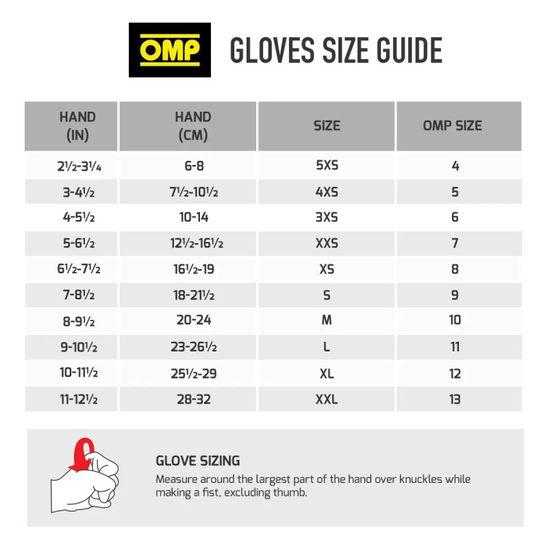Gants Karting OMP KS-X ART - FIA 8877-2022