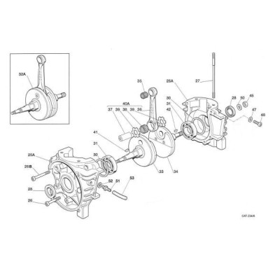 Spessore in acciaio 0.15 cuscinetto Iame Swift 60cc, MONDOKART