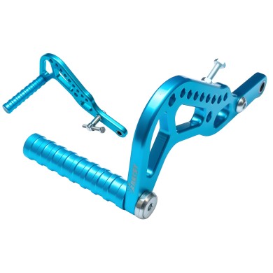 Pédale (1 PIECE) ALUMINIUM Anodisé BLEU - ENERGY CORSE