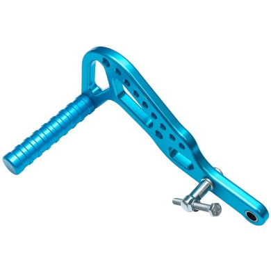 Pedal (1 Stuck) ALUMINIUM Eloxiert BLAU - ENERGY CORSE
