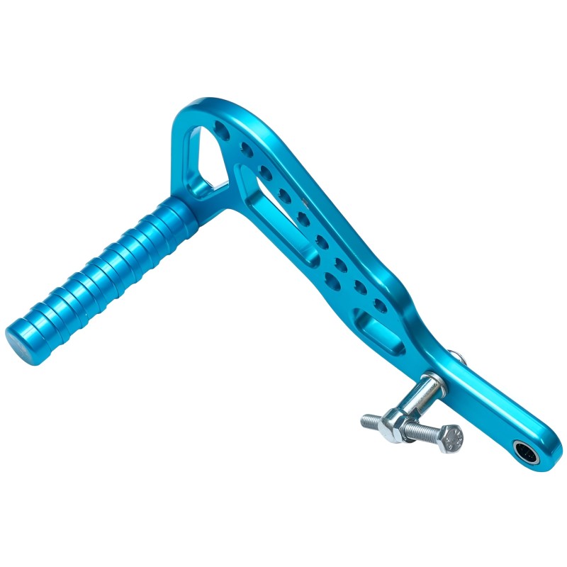 Pedal (1 Stuck) ALUMINIUM Eloxiert BLAU - ENERGY CORSE