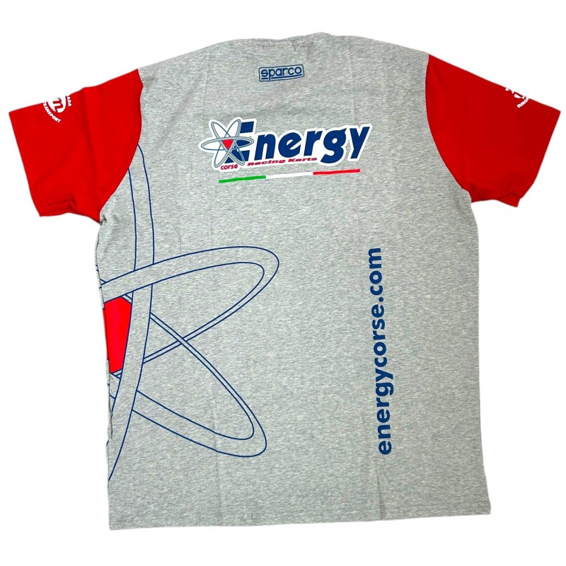 Maglietta SPARCO Energy Corse GRIGIA -NEW!