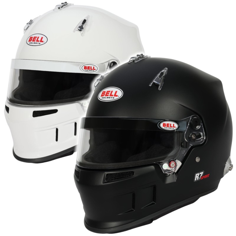 Helm BELL R7 SPORT - Auto Racing Feuerfest, MONDOKART, kart, go