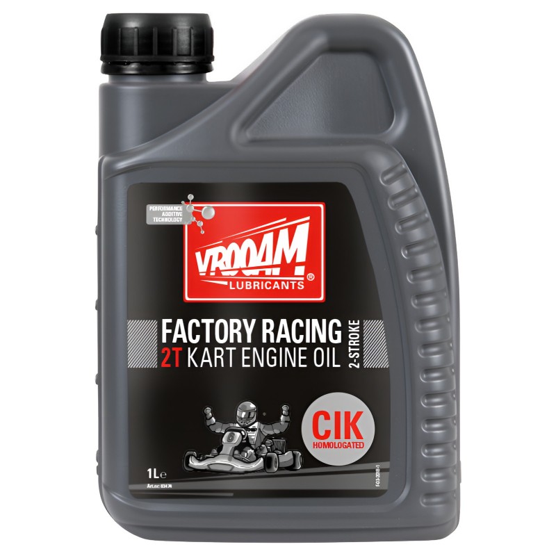 Olio Miscela 2T VROOAM - Factory Racing 2T Kart, MONDOKART
