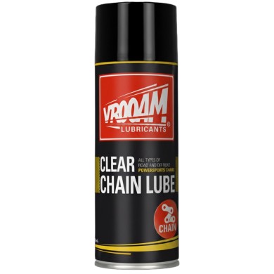 Lubrifiant Chaîne Spray VROOAM - CLEAR CHAIN LUBE, MONDOKART