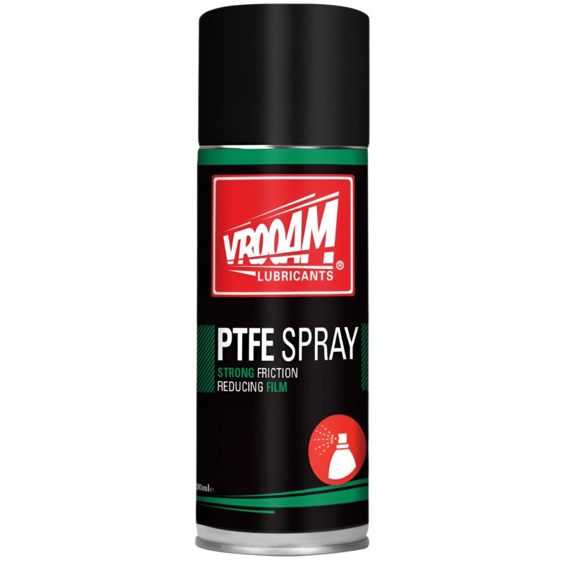 Lubricante de Silicona VROOAM - PTFE SPRAY, MONDOKART, kart, go