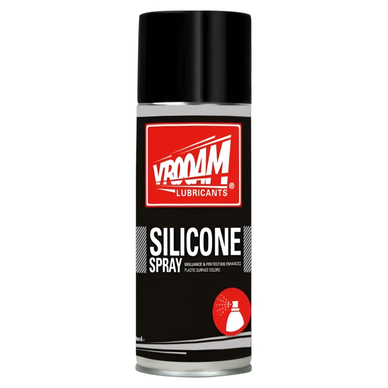 Nettoyant Plastiques VROOAM - SILICONE SPRAY, MONDOKART, kart