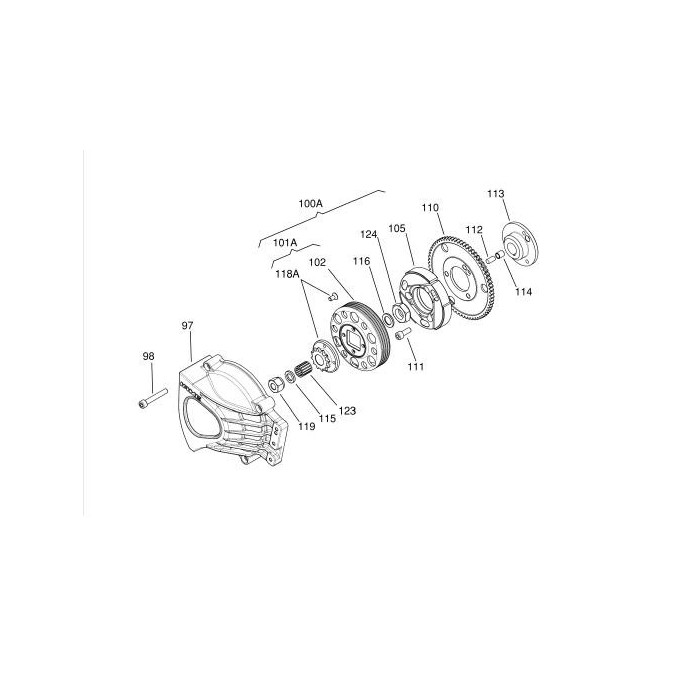 Corona avviamento Z63 Iame Swift 60cc 2011 - 2014, MONDOKART