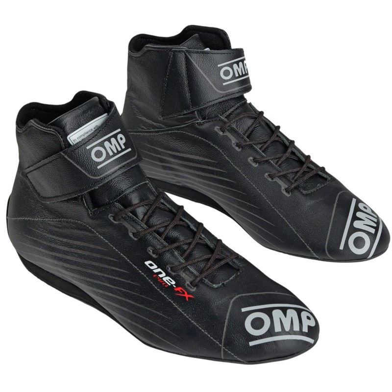 Bottines Auto Racing OMP ONE EVO FX LEATHER - Ignifuge