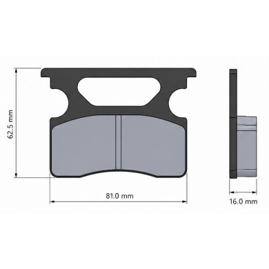 Rear Brake Pad Sodi Kart Rental, mondokart, kart, kart store