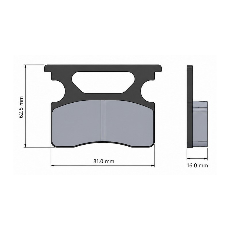 Rear Brake Pad Sodi Kart Rental, mondokart, kart, kart store
