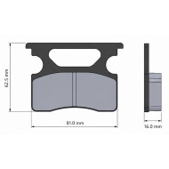 Pastilla Freno Trasera Sodi Kart Rental, MONDOKART, kart, go