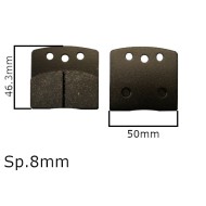 Brake Pad ELITE PERFORMANCE - GREEN - Birelart Front KZ S15 -
