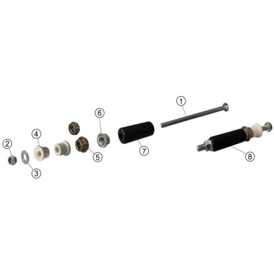 Tornillo 10x150 Paragolpes Trasero IPK - Formula K - Praga -