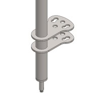 Columna Direccion 490mm Parolin OK OKJ KZ STANDARD