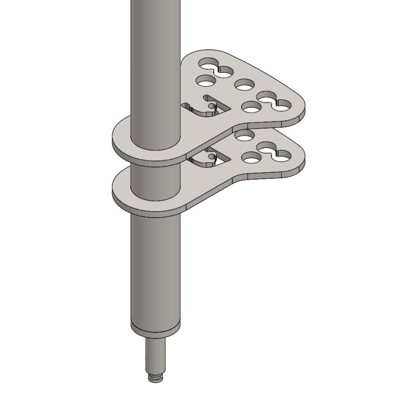 Lenksäule 420mm MINI Parolin RACING DEPARTMENT