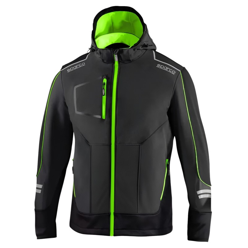 Soft Shell Sweat Sparco - TECH YORK, MONDOKART, kart, go kart