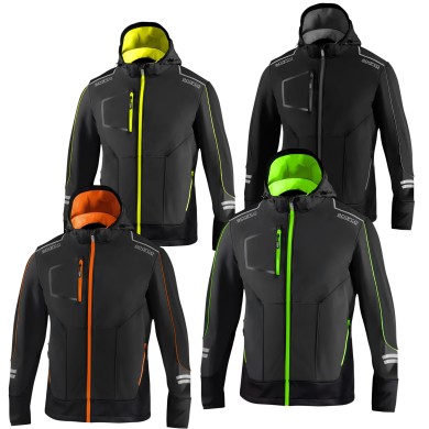 Sudadera Soft Shell Sparco - TECH YORK, MONDOKART, kart, go