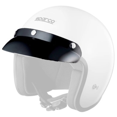 Frontal Visera Casco SPARCO CLUB, MONDOKART, kart, go kart