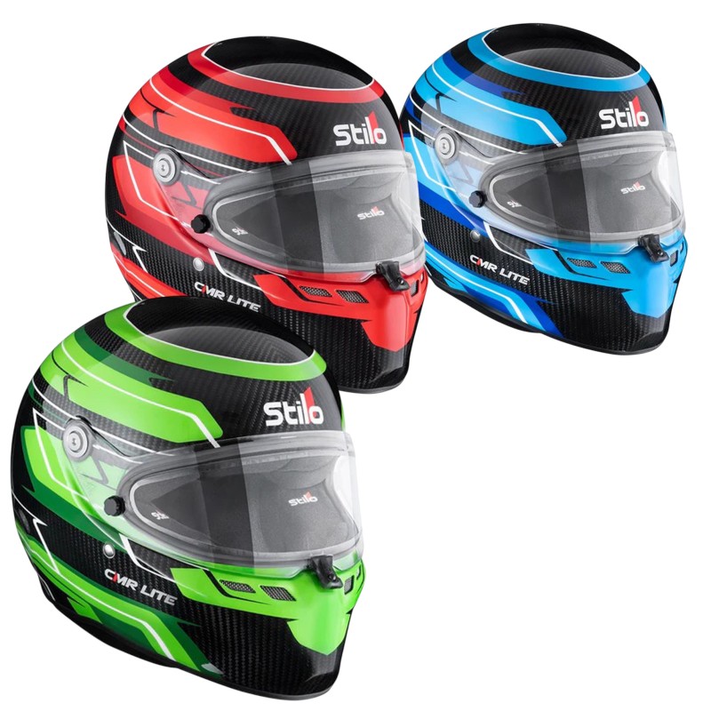 Casco Stilo NIÑO COLORADO ST6 CMR Carbon Lite - Snell CMR -