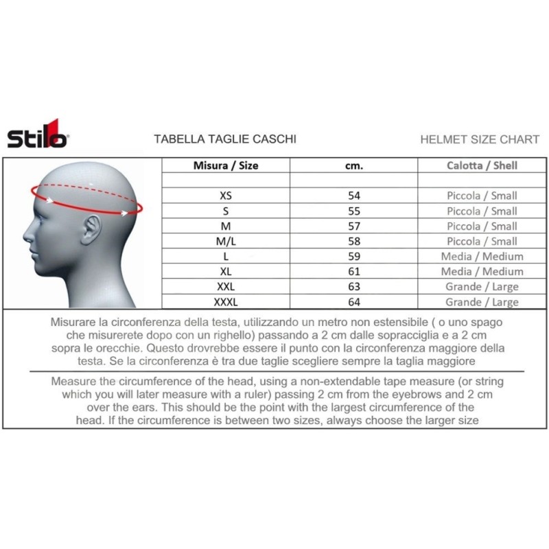 Helmet Stilo CHILD Carbon ST6 CMR Carbon Lite - Snell CMR -
