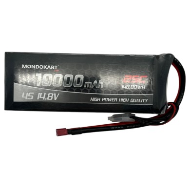 Lipo Battery BIG 10.000 mAh 14.8V, mondokart, kart, kart store