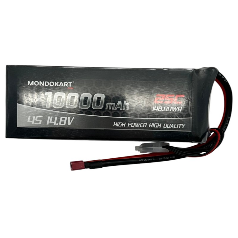 Lipo Battery BIG 10.000 mAh 14.8V, mondokart, kart, kart store