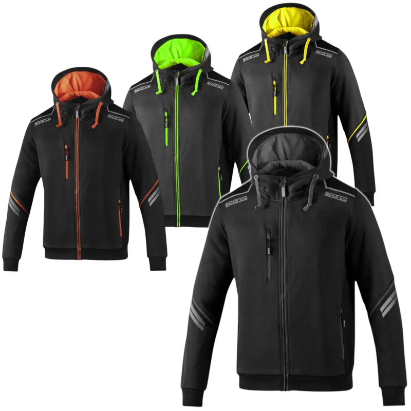 Hoodie FullZip Sparco - COLORADO, mondokart, kart, kart store
