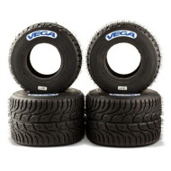Vega Rain W6 Tyre Set - SECOND CHOICE, mondokart, kart, kart