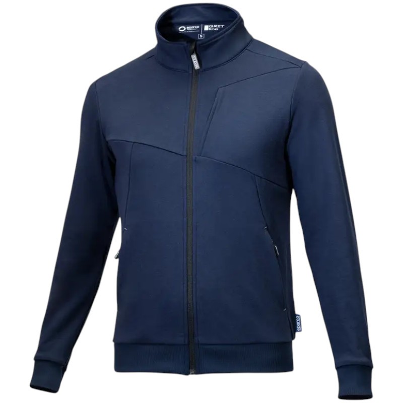 Sweat FullZip Sparco - GRIT SWEATSHIRT, MONDOKART, kart, go