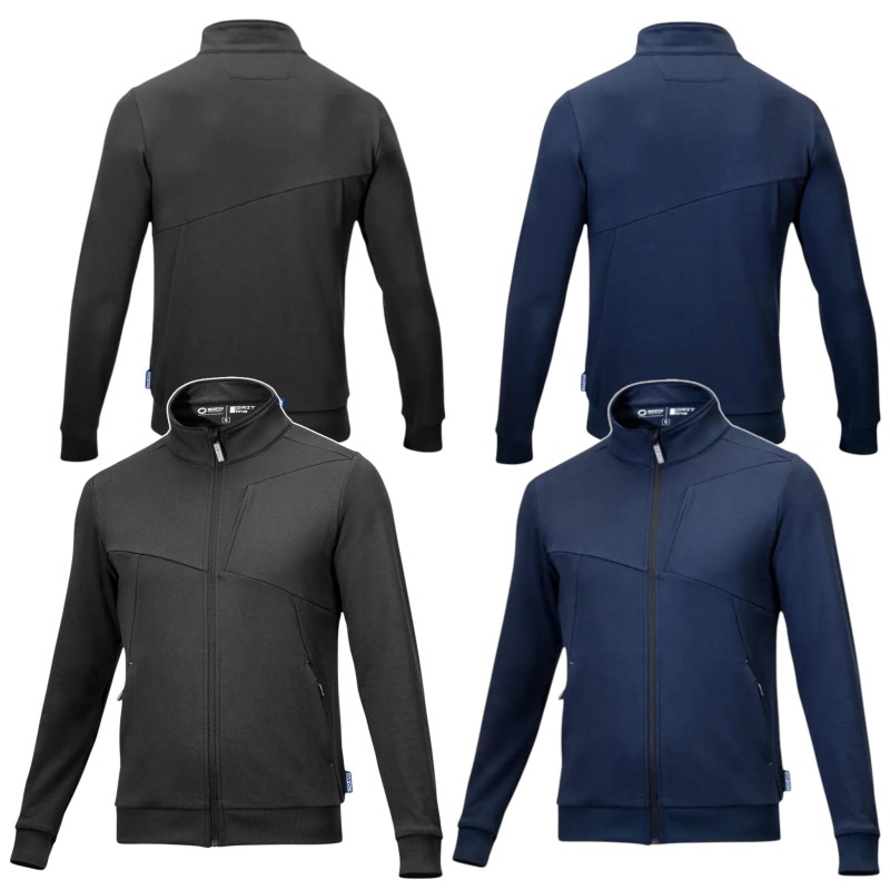 Sweat FullZip Sparco - GRIT SWEATSHIRT, MONDOKART, kart, go