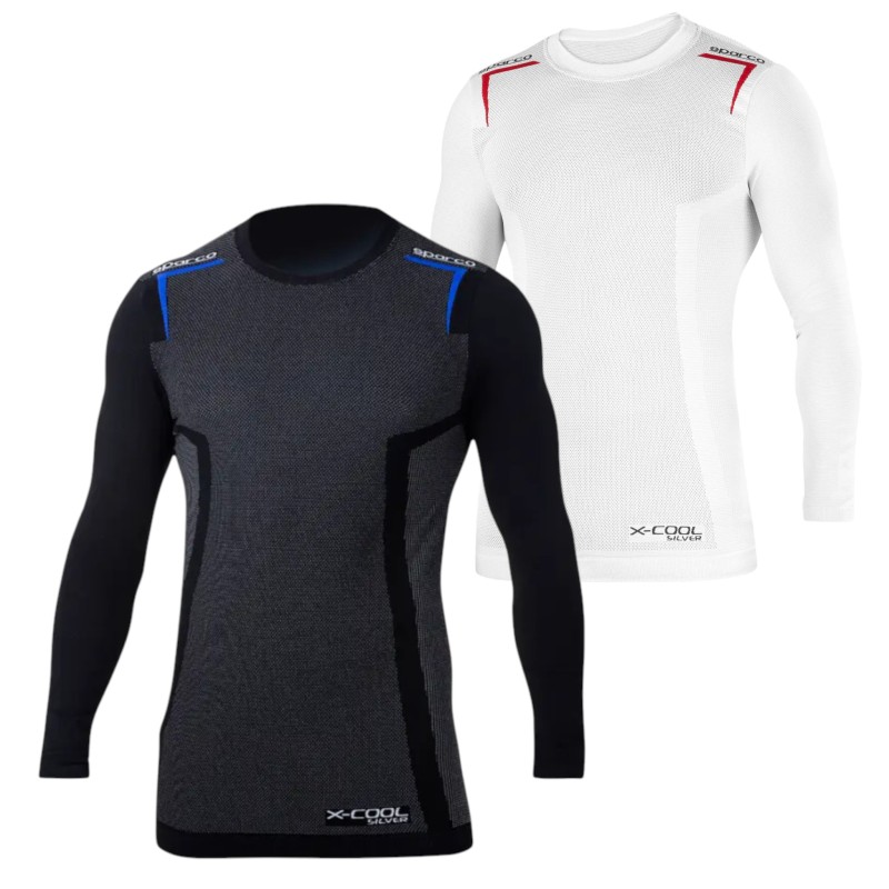 Long sleeved undergarment kart Sparco Carbon