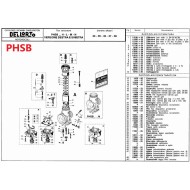 Kit Guarnizioni Completo - Dellorto PHSB, MONDOKART, kart, go