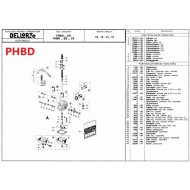 Kit Guarnizioni Completo - Dellorto PHBD, MONDOKART, kart, go