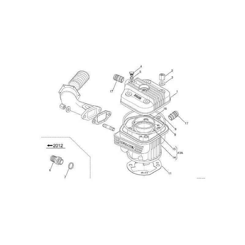 Junta Torica Oring Externo IAME X30, MONDOKART, kart, go kart